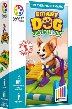 SmartGames - Smart Dog - NIEUW 2024! - 60 uitdagingen - Denkspel voor 1 speler - voor kinderen én volwassen!