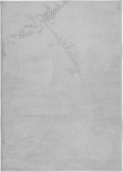 vidaXL - Vloerkleed - IZA - laagpolig - Scandinavisch - 240x340 - cm - grijs