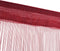 vidaXL - Dradengordijnen - 100x250 - cm - wijnrood - 2 - st