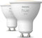 Philips Hue Spot - GU10 - Dimbaar warmwit licht - (2 stuks)