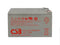 CSB - XTV1272FR - 12 Volt 7.2 Ah AGM batterij - vlamvertragende behuizing