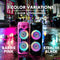 N-GEAR LGP 5150 - Draadloze Bluetooth Party Speaker - 200W - RGB LED verlichting