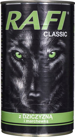 Dolina Noteci Rafi Classic met hertenvlees en wortelen - Nat hondenvoer 1240 g