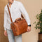 The Chesterfield Brand - Leren Laptoptas Ryan - 3 vakken - 17 inch - Cognac