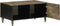 vidaXL - Salontafel - 80x50x40 - cm - massief - mangohout - lichtgrijs
