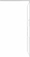 vidaXL - Inloopdouchewand - 115x195 - cm - ESG-glas - wit