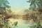 Komar - Fotobehang - Lac - Tropical - 400x270 - cm