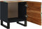 vidaXL - Nachtkastje - 40x33x46 - cm - massief - gerecycled - hout