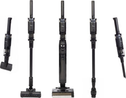 EZIclean Cyclowash P12 - Wet & Dry Dweilstofzuiger - Draadloos met automatische reiniging - Zwart