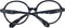 Christian Lacroix CL1122 53041 bril zonder sterke - Dames - Zwart