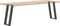 vidaXL - Console - tafelpoten - 2st - U-vormig - 28x(72-73)cm - staal - antraciet
