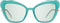Emilio Pucci EP0135 87B Zonnebril - Dames - Blauw