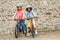 Mini Hornit Lids Fietshelm voor Kinderen met LED achterlicht - Pug Puppies (M)