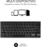 Draadloos toetsenbord Subblim Advance Compact BLUETOOTH 3.0 350 mAh