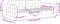 vidaXL - Slaapbank - 100x200 - cm - fluweel - zwart