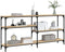 vidaXL - Wandtafel - 160x29x75 - cm - bewerkt - hout - sonoma - eikenkleurig