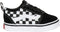 Vans TD Ward Slip-On - Lage sneakers - Elastische vetersluiting - (CHECKERED) BLACK/TRUE WH - Maat 22