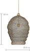 Light & Living Hanglamp Nikki - Brons - Ø45cm - Modern - Hanglampen Eetkamer, Slaapkamer, Woonkamer