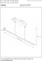 Lucide SIGMA - Hanglamp - LED Dimbaar 1x36W 2700K - Wit