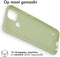 iMoshion Hoesje Geschikt voor Realme C21 Hoesje Siliconen - iMoshion Color Backcover - groen