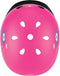 Globber Kinderhelm met LED lichtjes in Roze