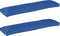 vidaXL - Ligbedkussens - voor - Bank - 2 - stuks - Koningsblauw - 150x40x8 - cm - Oxford - Stof