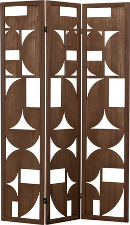 WOOOD Alana Kamerscherm - Hout - Naturel - 172x120x2