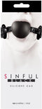 NS Novelties - Soft Silicone Gag - Bondage / SM Gags and muzzles Zwart