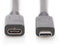 Assmann AK-300210-007-S - USB-C verlengkabel - 0.70 m - Zwart