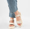 PS Poelman SATURNOS - Dames Sandalen - Chunky - Crème - Maat 38