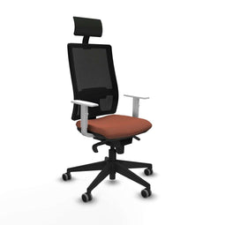 Bureaustoel met hoofdsteun Piqueras y Crespo 4B066G1 Bruin