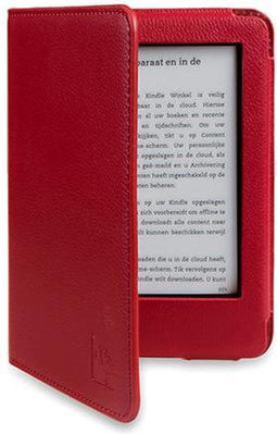 Gecko Covers - Luxe Sleepcover voor Amazon Kindle (2014) - Auto-wake functie - Rood