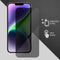 Lunso - Geschikt voor iPhone 14+ / 14 Plus - Privacy Glass - Gehard beschermglas