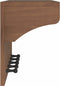 vidaXL - Wandkapstok - SANDNES - 87x30x42 - cm - massief - grenenhout