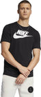 Nike Sportswear Icon Futura T-Shirt - Heren - Regular fit - Zwart (S)
