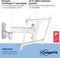 Vogel's COMFORT Full-Motion+ TVM 3445 - Muurbeugel - Draaibaar tot 180° en kantelbaar tot 20° - Wit