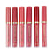 JMP Cosmetics® Matte Liquid Lipstick Set - 6 Kleuren - Vegan - Waterproof - Dark Nude