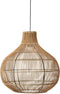 Light & Living Hanglamp Pacino - Bruin - Ø50cm - Bohemian - Hanglampen Eetkamer, Slaapkamer, Woonkamer