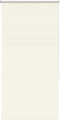 vidaXL - Rolgordijn - verduisterend - gebroken - wit - 85x150 - cm - stofbreedte