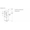 Bosch KIL32NSE0 - Integreerbare koelkast - 132/15 liter - Serie 2