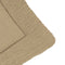 Meyco Baby Romantic Flower boxkleed - 3D bloemenpatroon - taupe - 77x97cm