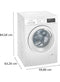 Siemens WU14UT22 - Wasmachine 9kg 1400t - A - Wit