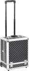 vidaXL - Make-up - trolley - 35x29x45 - cm - aluminium - zwart