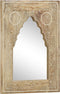 vidaXL - Spiegel - handgeschilderd - 40x55 - cm - massief - mangohout