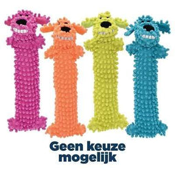 Multipet Loofa Floppy Moppy - Hondenspeeltje 45,5 cm - Zacht pluche - Assorti