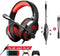 Spirit of Gamer PRO-H3 - Gaming Headset - 50 mm luidsprekers - Zwart/Rood
