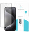 Just in Case 8132178 - Screenprotector - Bescherming tegen krassen en stoten - Zwart