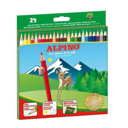 Kleurpotloden Alpino AL010658 Multicolour 24 Onderdelen