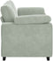 vidaXL - Loveseat - bank - 140 - cm - fluweel - lichtgrijs