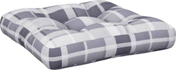 vidaXL-Palletkussen-50x50x12-cm-stof-ruitpatroon-grijs